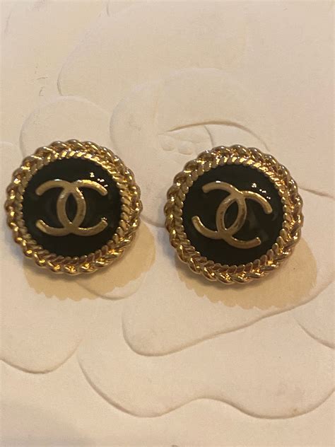 chanel buttons brooch|chanel buttons made into jewelry.